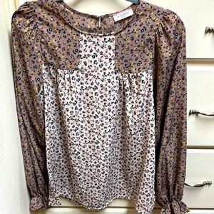 Andree by Unit Mixed Print Top